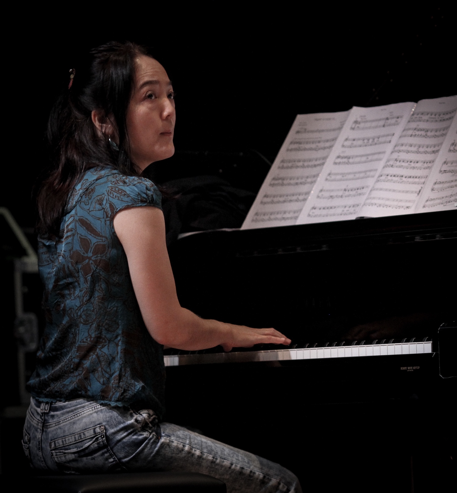 Solo für den Jazz- Makiko Hirabayashi (Piano)